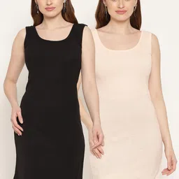 Miaz Lifestyle Peach-Coloured Scuba Sheath Dress-picture-21