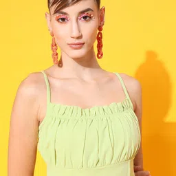 STREET 9 Green Sheath Dress image 3