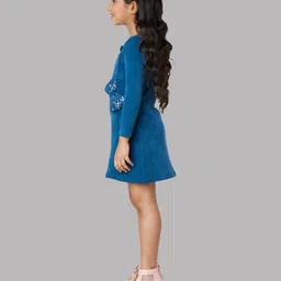 Peppermint Girls Bow Detail Sheath Dress image 3
