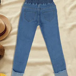 A-Okay Boys Jogger High Rise Clean Look Jeans image 2