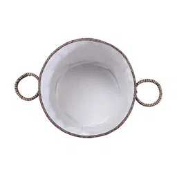 Pano Brown Laundry Basket with Lid image 4
