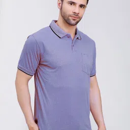 ARRAY Men Polo Collar Pockets T-shirt with Mask image 4