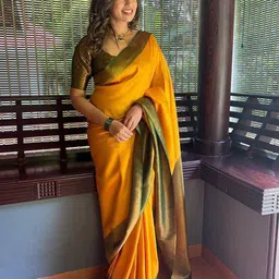 KALINI Ethnic Motif Woven Design Zari Banarasi Saree-picture-38