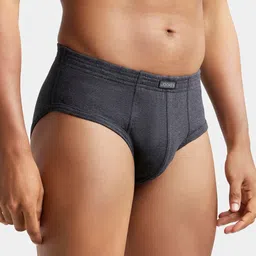 Jockey Men Pack Of 2 Super Combed Cotton Rib Brief with Stay Fresh Properties-1009 image 3