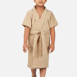 RANGOLI Kids 400 GSM Pure Cotton Ultra-Soft Bath Robe-image-15