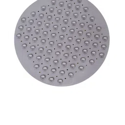 FABINALIV Grey Self-Design Anti-Skid Rubber Bath Rug with Suction Cups image 3