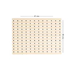 CASA-NEST Beige Textured 210 GSM Bath Rugs image 4