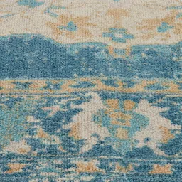 MYTRIDENT Floral Printed Pure Wool with Cotton Backing-3000 GSM Carpet image 2