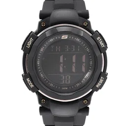 Skechers Men Black The Ruhland Digital Watch SR1019-picture-1
