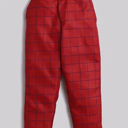 Jeetethnics Boys Red & Blue Shirt & Trouser With Suspenders image 3