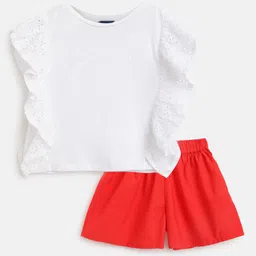 Chicco Girls Ruffled Top With Shorts-image-15