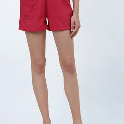 Fabindia Mid-Rise Regular Fit Cotton Shorts-picture-37