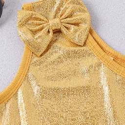 INCLUD Girls Embellished One Shoulder Top With Shorts image 4