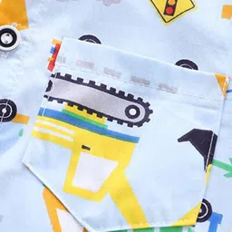 StyleCast Boys Printed Shirt with Shorts image 3