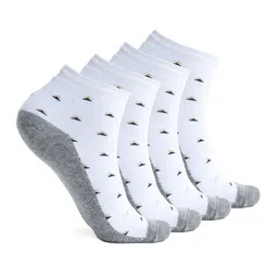 BAESD Unisex Pack of 4 Patterned Above-Ankle Length Socks-image-62