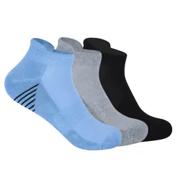 Mint & Oak Men Pack Of 3 Ankle Length Socks-picture-17