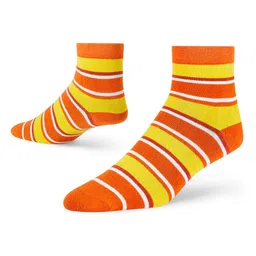 Dynamocks Unisex Pack Of 2 Striped Ankle-Length Socks image 3