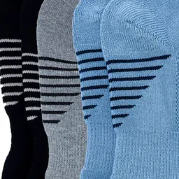 Mint & Oak Men Pack Of 3 Ankle Length Socks image 3