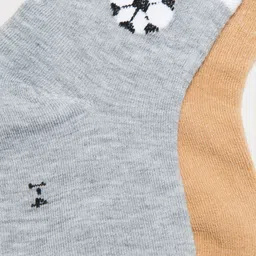 J Style Kids Pack of 2 Patterned Ankle Length Socks image 5