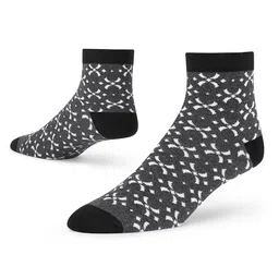Dynamocks Unisex Pack Of 4 Patterned Ankle-Length Socks image 4