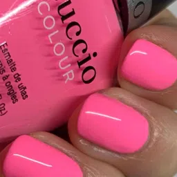 Cuccio Colour Long Lasting Glossy Nail Polish -  Punch Sorbet 25 Free Formula 13 ml image 2