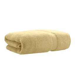 Aura Yellow 650 GSM Cotton Bath Towel image 2