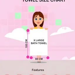 Sassoon Maroon Cotton 450 GSM Bath Towel image 3