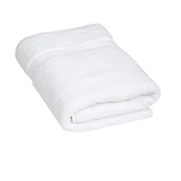 Kuber Industries White Cotton 400 GSM Bath Towel-image-67