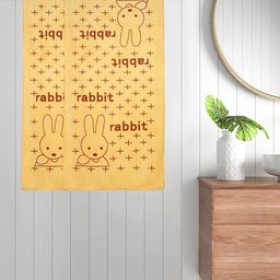 FABINALIV Yellow 2 Pieces Cartoon Printed Cotton 300 GSM Kids Bath Towels-picture-32