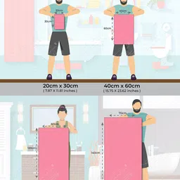 Softspun Microfiber Blue Microfiber Anti-Bacterial Extra Safe Bath Towel image 4