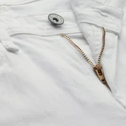 Roadster Women White Skinny Fit Mid-Rise Clean Look Stretchable Jeans image 5