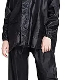 fashionon Solid Women Raincoat image 3