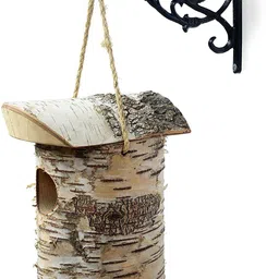 sharpex Design Black Wall Bracket Hanger for Garden Pots, Hanging Flower Pots, Bird Feeder Bracket -Black (20 X 27 X 3) Shelf Bracket image 4