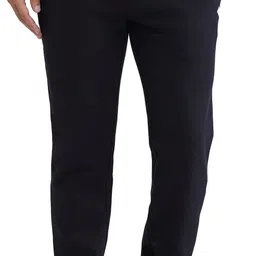 parx Men Solid Black Track Pants-picture-10