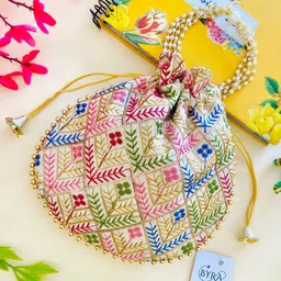 byra Women Beige Potli-picture-22