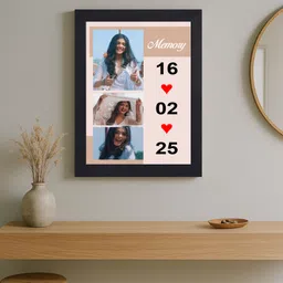 krishna gift zone 8x12 3 Photo Frame send Photo 8251092973 12 inch Digital Frame image 1