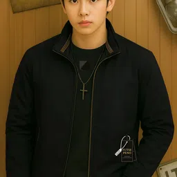 futse peno Men Solid Casual Jacket image 1