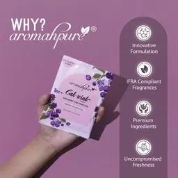 aromahpure Gel Wink Hanging Car Perfume Berry Last 30 days Easy to Use gel based air Car Freshener Diffuser image 4