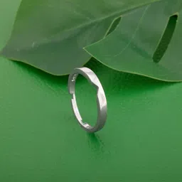 925 Silver Classic Ring Band For Him|Lifetime Plating|6 Month Warranty Sterling Silver Rhodium Plated Ring-image-7