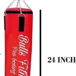 bulls fitness 2 Feet Boxing Unfilled Punching Bag and Hanging Chain With Handwrap Standing Bag-picture-28