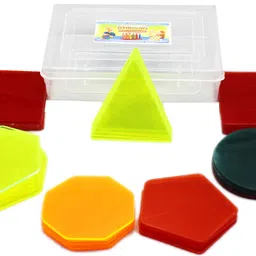 the labworld 2D Transparent Geometric shapes set of 35 Pieces for kids learning Manipulatives-picture-27