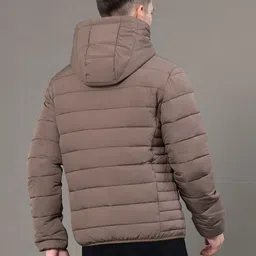 red tape Men Solid Padded Jacket image 2