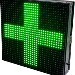 al-quraish electronics and technology Led Scrolling Medical plus sign both side with wifi LED Display-picture-23