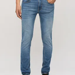 Pepe Jeans Men Slim Fit Low-Rise Low Distress Light Fade Stretchable Jeans-picture-23