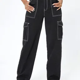 Aadvi Fashion Women Loose High-Rise Mildly Distressed Stretchable Jeans-image-13
