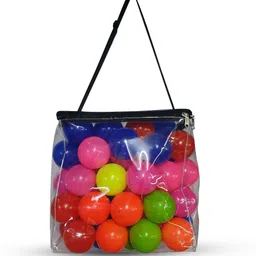 konfiz Plastic Soft Balls (100 Balls & 6 Colours) Cricket Tennis Ball-picture-30