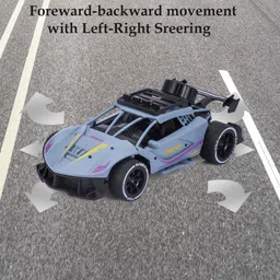 p s galaxy Rechargeable High Speed Racing Remote Control Car for Kids 2.4 GHZ, 1:16 Scale image 5