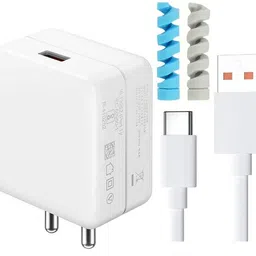 urcart Wall Charger Accessory Combo for 80W realme Narzo 70 Turbo Quick Dash Flash Super Vooc-picture-12