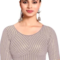 scube designs Round Neck Women Blouse-picture-13