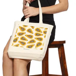 the sack co Women White Tote image 4
